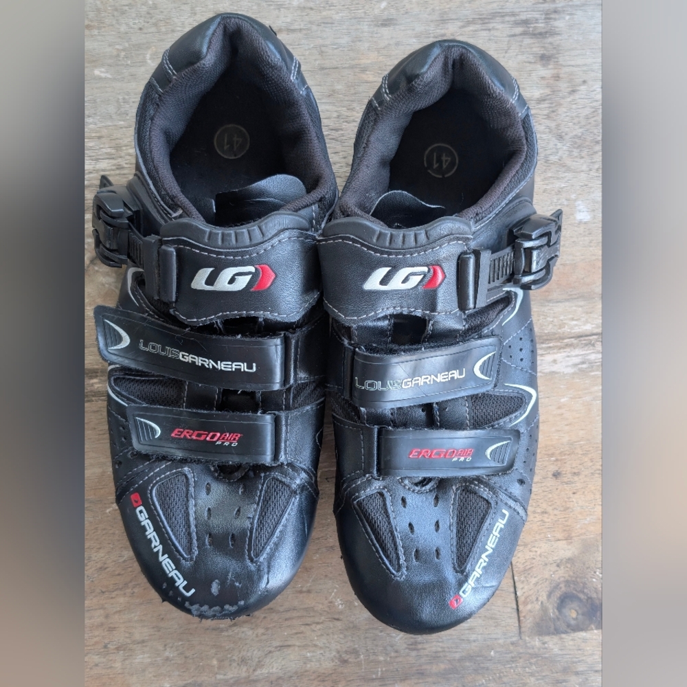 Louis Garneau Ergo Air Pro Black Cycling Shoes 41